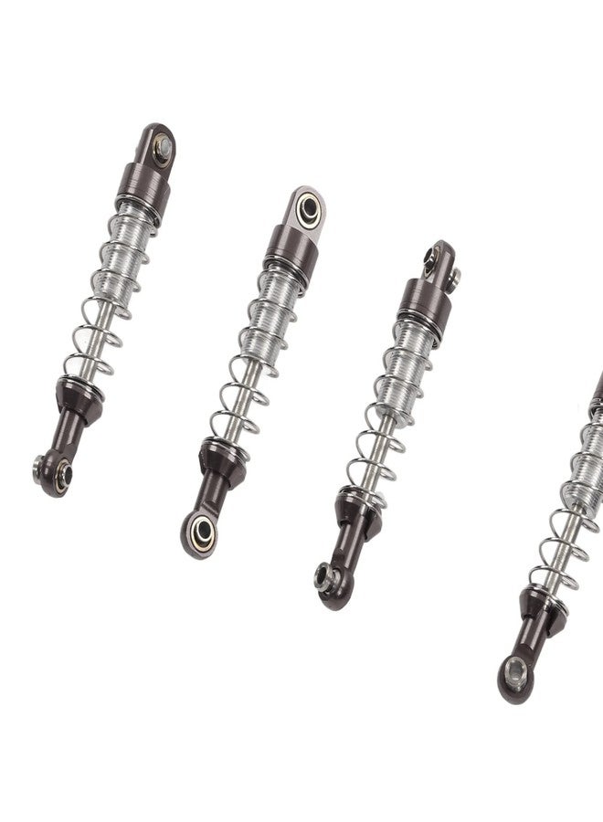 Dilwe RC Car Spare Parts Kit, Aluminum Alloy RC Car Pull Rod Tie Rod Shocks Absorber Bracket Plate Kit Upgrade Spare Parts Compatible with WPL C24 C14 C14K C24K - Image 4